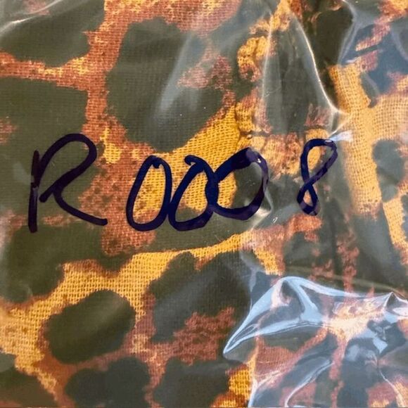 Free People Crescent Shaped Romper Leopard Print Deep V-Neck Tie Back Size Small - Picture 12 of 12